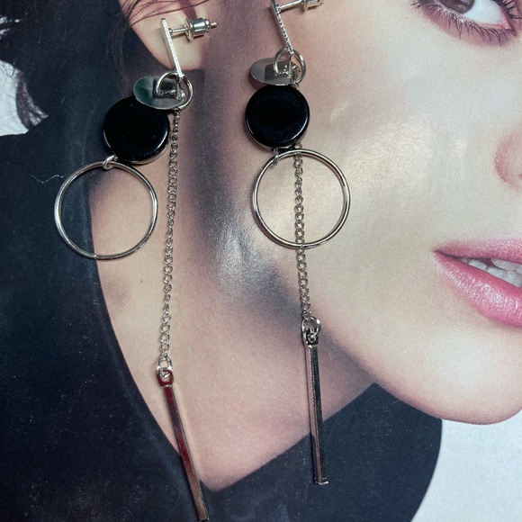Fashion Silver Long Earrings - Picture 4 of 4